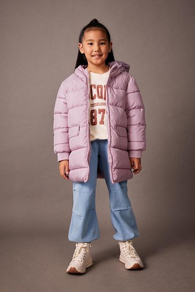 DeFacto Mädchen – wasserabweisende Pufferjacke mit Kapuze A2528a823au