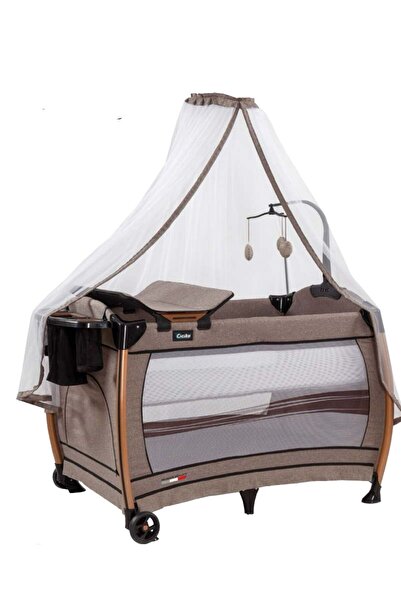 ÖYKÜ BEBEK DUNYASI VELAR TÜLLÜ  OYUN PARK BEŞİK ALTAÇMA+DÖNENCE+CİBİNLİK