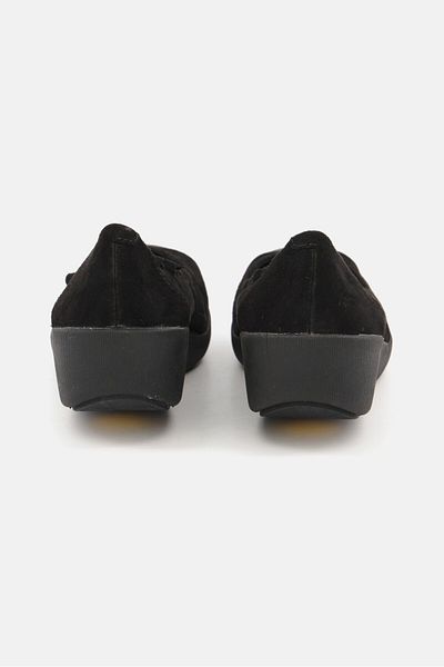 Fitflop Women Slip On Flat Shoes, Black