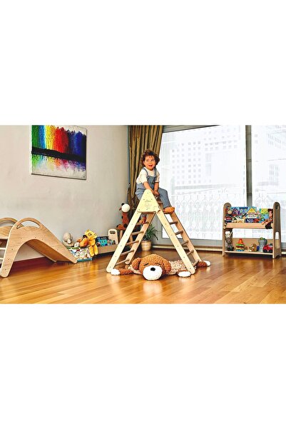 KIDOPPO Pikler Triangle and Climbing Ramp