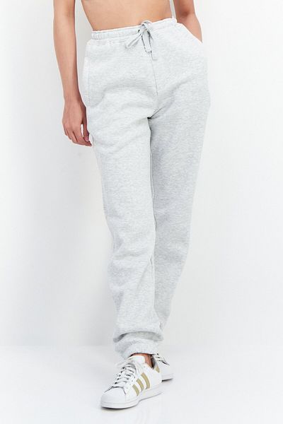 French Connection Women Heather Sweatpants, Light Grey