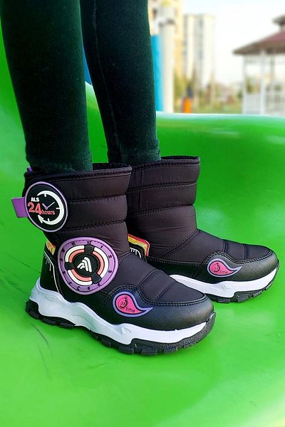 Aleza Shoes Παιδικές χειμερινές κρύες μπότες