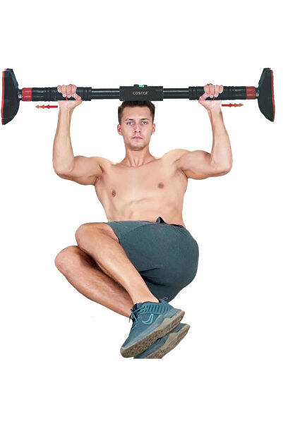 Leyaton Yeni Nesil 90-120CM Kapı Barı Barfiksi,Koridor Barfiksi,Barfix Demiri Barfiks Çubuğu