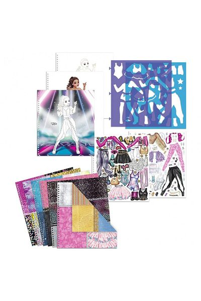 Top Model كتاب تلوين Popstar من Topmodel، N/A