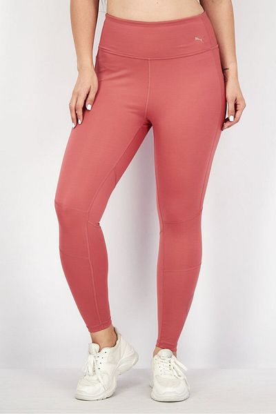 Puma Women Sportswear Fit Brand Logo Training Legging, Pink Rose