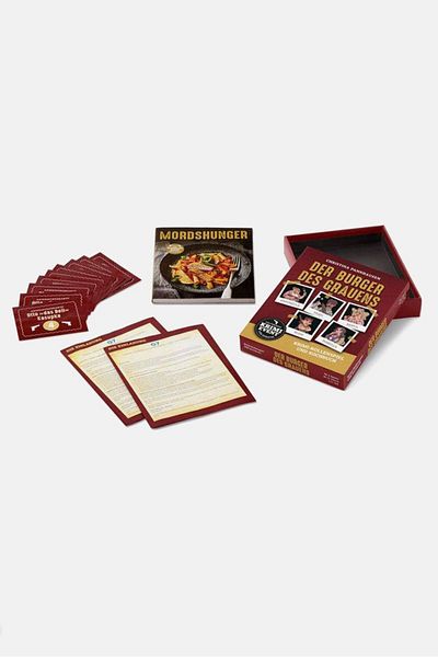 Tchibo Horror Hamburger Investigation Game, Burgundy