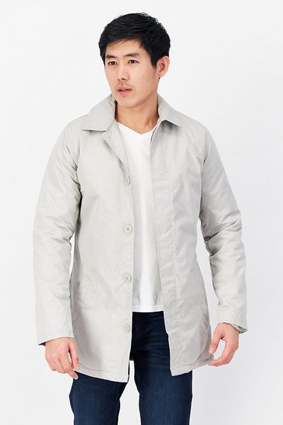 French Connection Men Solid Jacket Shirt, Grey