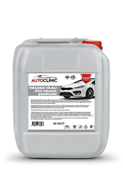 NEWMİX Autoclinic 20kg Fırçasız Cilalı Oto Yıkama Şampuanı
