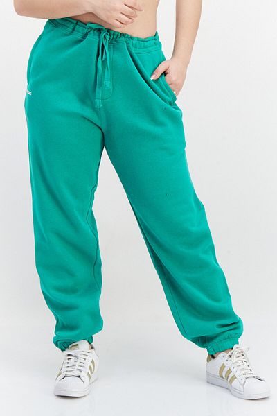 French Connection Women Regular Fit Brand Logo Jogger Pants, Green