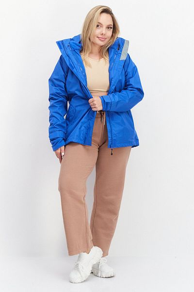 Trespass Women Plain Bomber Jacket, Blue
