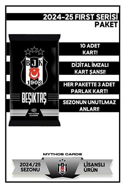 Beşiktaş Mythos Cards Beşiktaş 2024-25 Mythos First
