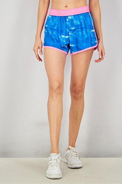 ARENA شورت تدريب رياضي نسائي، أزرق ووردي