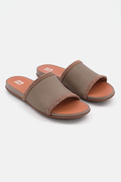Fitflop Gracie Opul-trim Slip On Flats, Minky Grey
