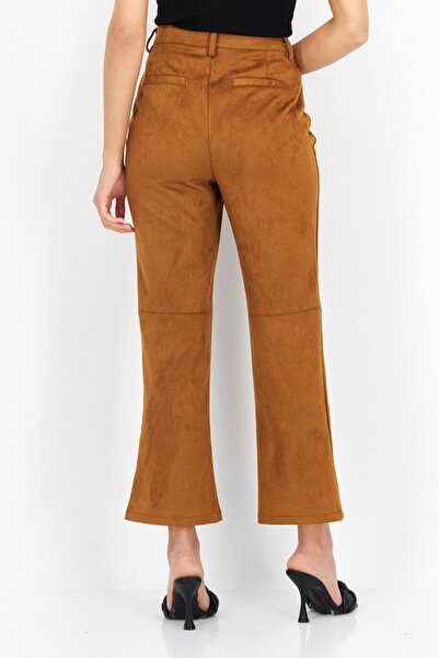Bcbgeneration Women Wide Leg Plain Pants, Brown