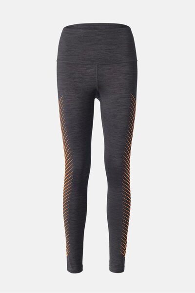 Tchibo Women Sportswear Fit Pull On Tights, Grey