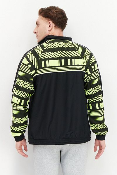 Puma Men Regular Fit Brand Logo Training Track Jacket, Black