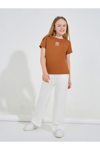 Styli Basic Wide Leg Joggers with Drawstring