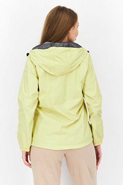 Trespass Women Brand Logo Windproof Jacket, Yellow