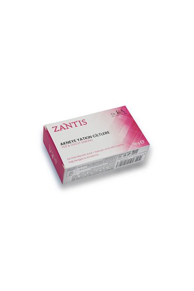 Dr. EA Laboratories Zantis Sulfur Salicylic Acid Glycolic Acid Soap 80 Gr Sulfur Soap