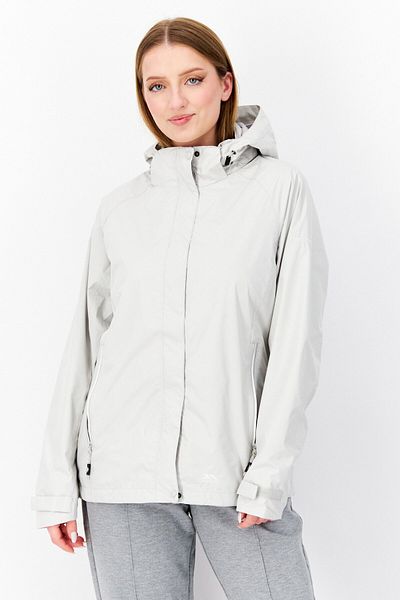 Trespass Women Plain Hooded Jacket, Grey