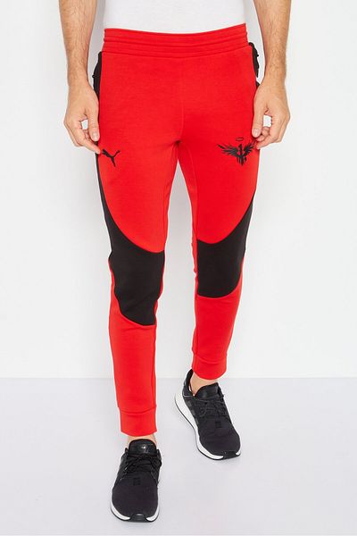 Puma Men Sportswear Fit Training Track Pant, Red