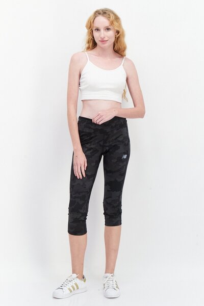 New Balance Women Fitted Training Tights, Olive