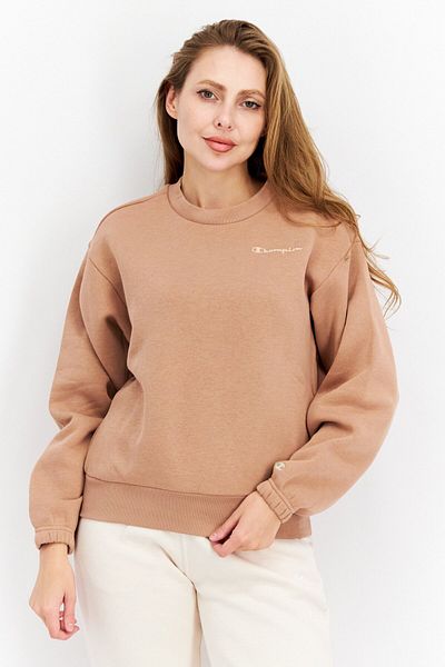 Champion Women Sportswear Fit Training Sweatshirt, Tan
