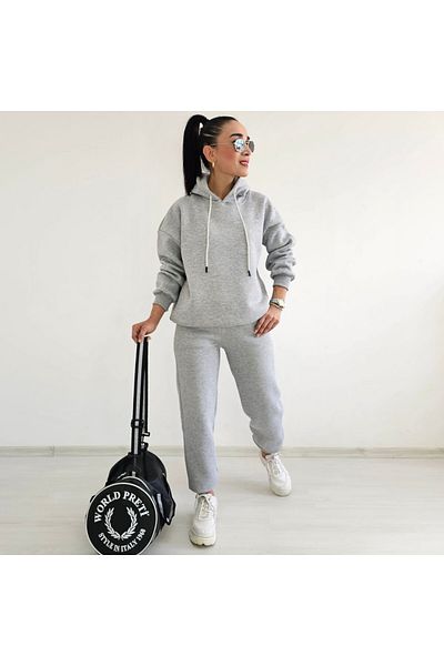 Altı Üstü Butik Σετ φόρμας με κορδόνι με κουκούλα 3 κλωστών