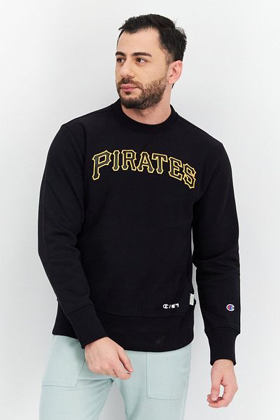 Champion Men Sportswear Fit Long Sleeves Outdoor Sweatshirt, Black