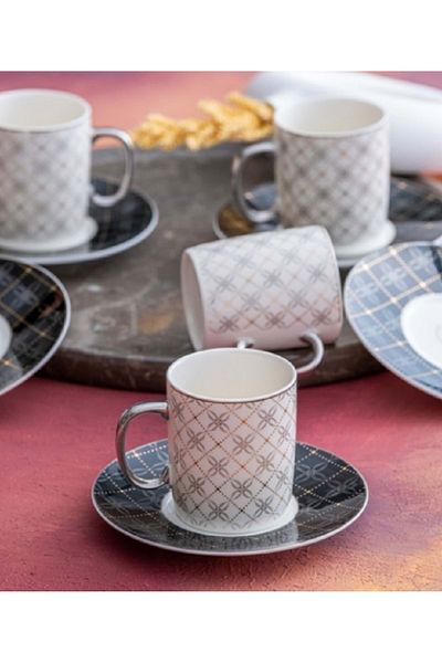 ACAR Apollo Porcelain Coffee Cup Set 5174