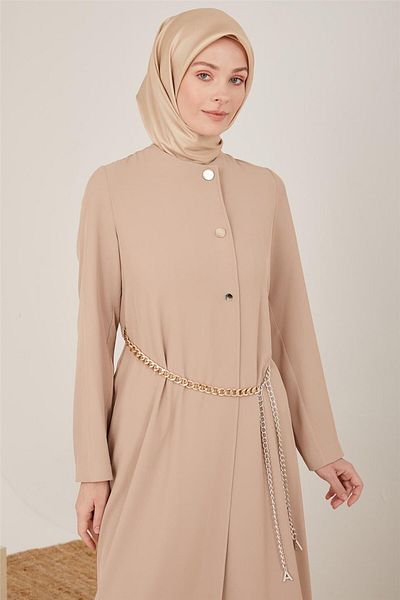 Armine Παλτό μπεζ χρώματος αλυσίδας - 23y8305
