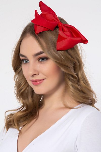 Modex Women's Red Bow Crown SAC9838