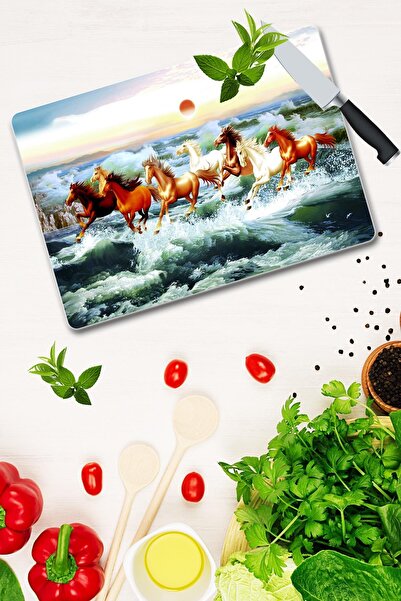 Saban Glass Cutting Board Model 158 - 30X40 cm