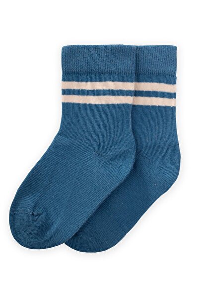 Cigit Сини индигови чорапи с ивици за деца на възраст 3-8 години