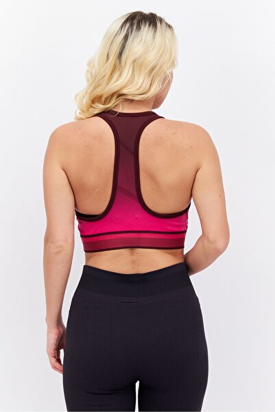 Reebok Women Sportwear Fit Sleeveless Training Crop Top, Maroon