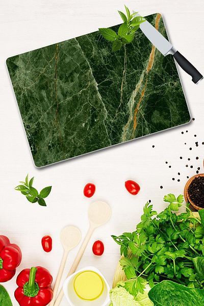 Saban Glass Cutting Board - 30X40 Cm, Model 50