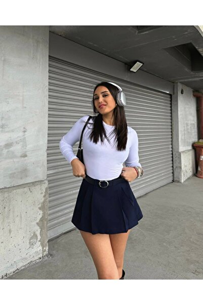 Genel Markalar KEMERLİ ŞORT ETEK