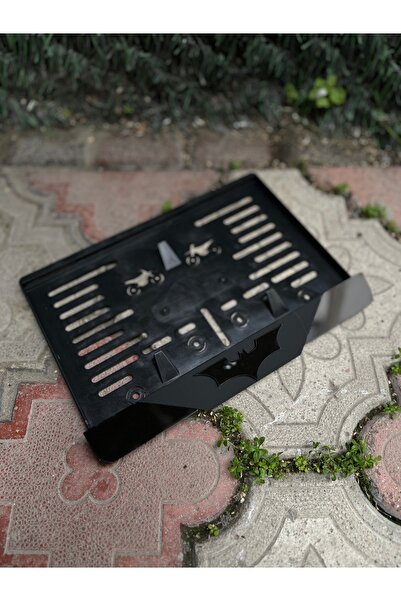 Barcode Works Batman Motorsiklet Plakalık 3D Mat Model Siyah