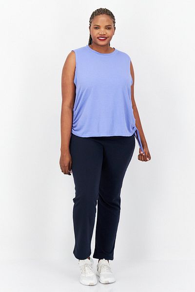 Calvin Klein Women Plus Size Training Top, Blue