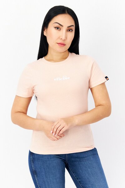 Ellesse تي شيرت وردي فاتح للنساء / البنات