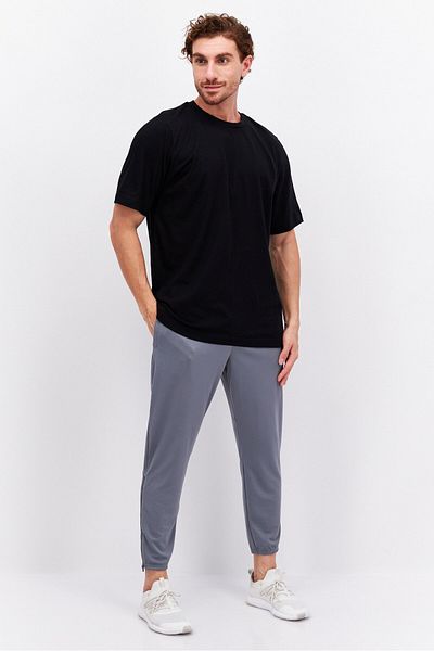 adidas Y-3 By Yohji Yamamoto Men Sportswear Fit Outdoor T-Shirts, Black