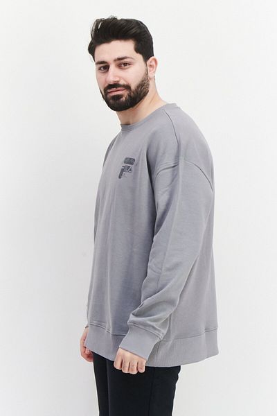 Fila Men Sportswear Fit Training Sweatshirt, Grey
