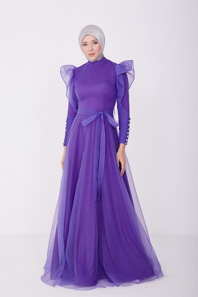 Armine Violet Evening Dress - 23Yd8500