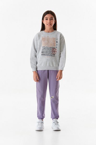 Fulla Moda Grassy Jogger Girls' Sweatpants with Elastic Waist