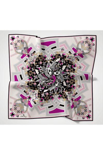 Silk Home Twill Polyester Scarf