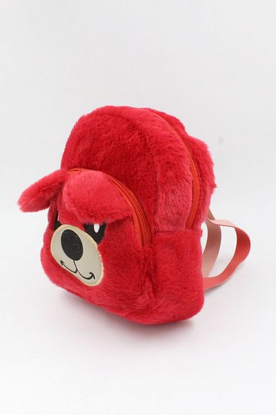 Chantaky 039 1151 Red Plush Teddy Bear Children's Backpack