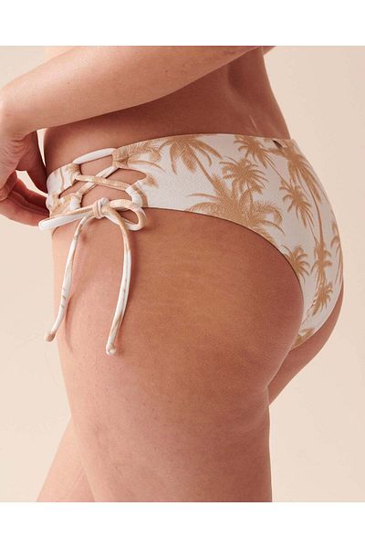 La Vie en Rose Palm Beach Side Tie Cheeky Bikini Bottom