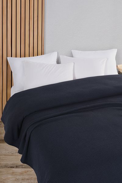 Evim Βαμβακερό Ναυτικό Μπλε Κρεβατάκι 160x230 εκ. Μονό