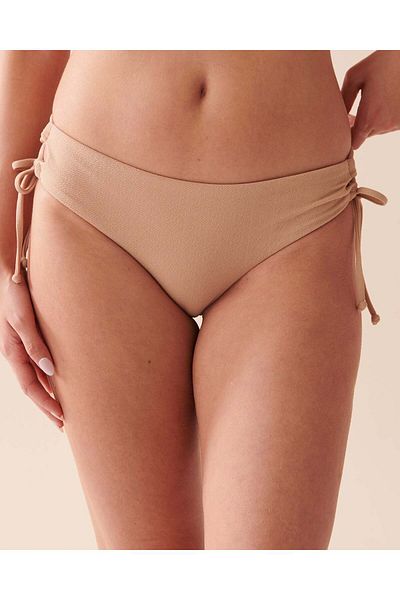 La Vie en Rose Palm Beach Side Tie Cheeky Bikini Bottom