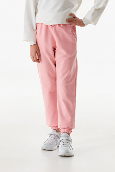 Fulla Moda Ελαστική μέση Jogger κοριτσίστικη φούτερ